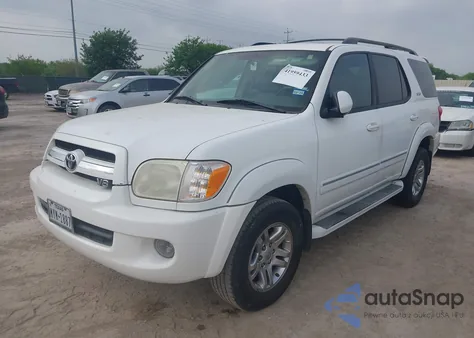 2006 Toyota Sequoia Sr5 V8 from USA, damaged, VIN 5TDZT34A46S275718